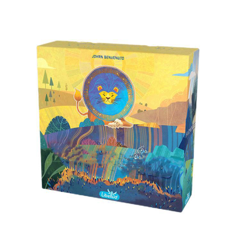 Board Game Harmonies - Jogo de quebra-cabeça cartão animal rei