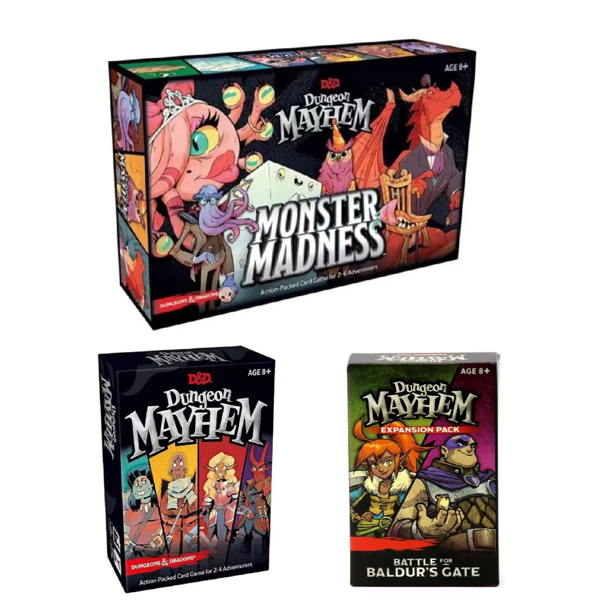Board Game Harmonies - Baldur's Gate Dungeon Mayhem Jogos de
