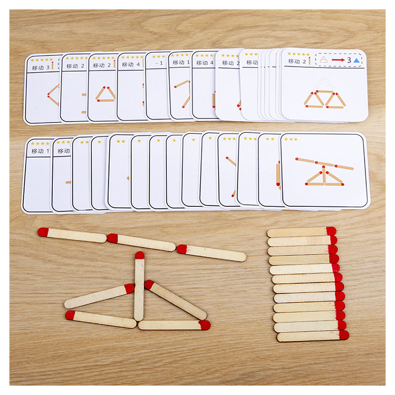 Board Game Ideas - Montessori combina quebra-cabeças jogo brinquedos de