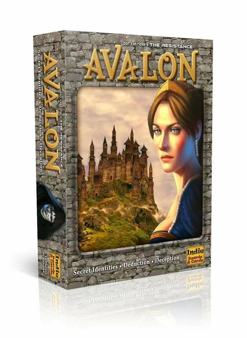Board Game Avalon - The Resistance Avalon Board and Cards,