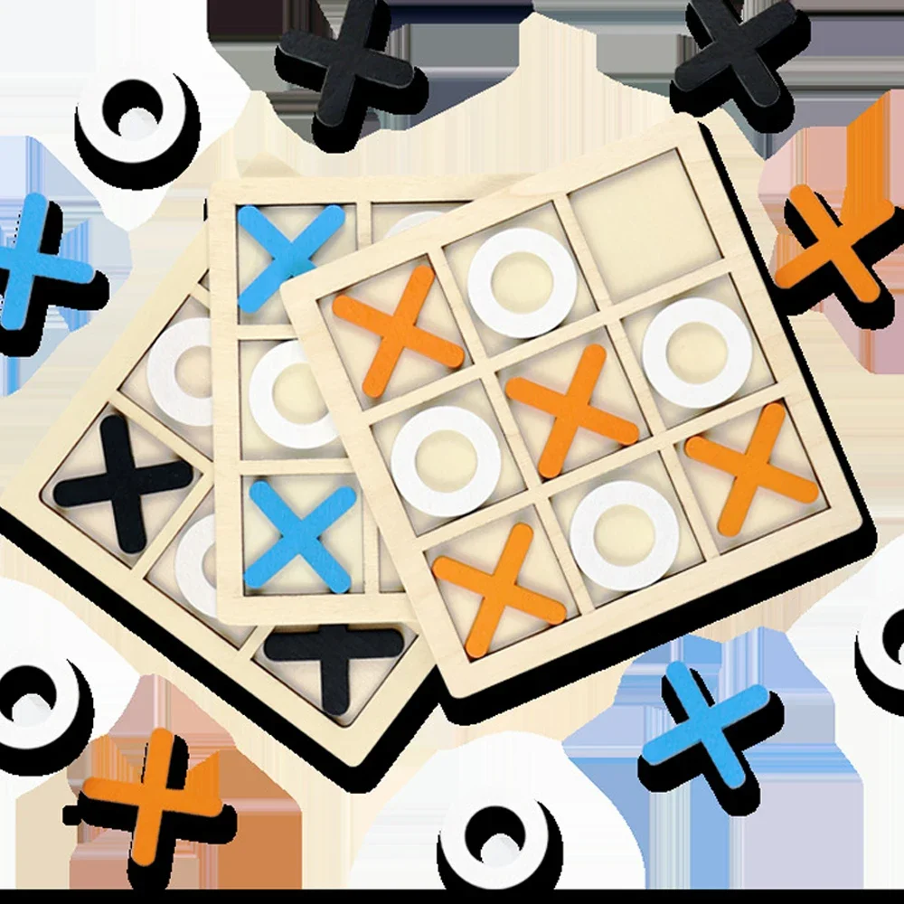 Jogo de madeira xo tic tac toe - Board Game Ideas avaliação e preço