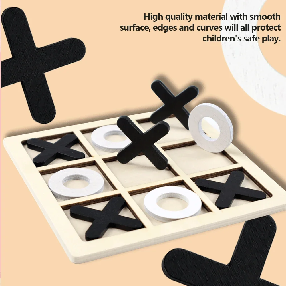 Jogo de madeira xo tic tac toe - Board Game Ideas avaliação e preço