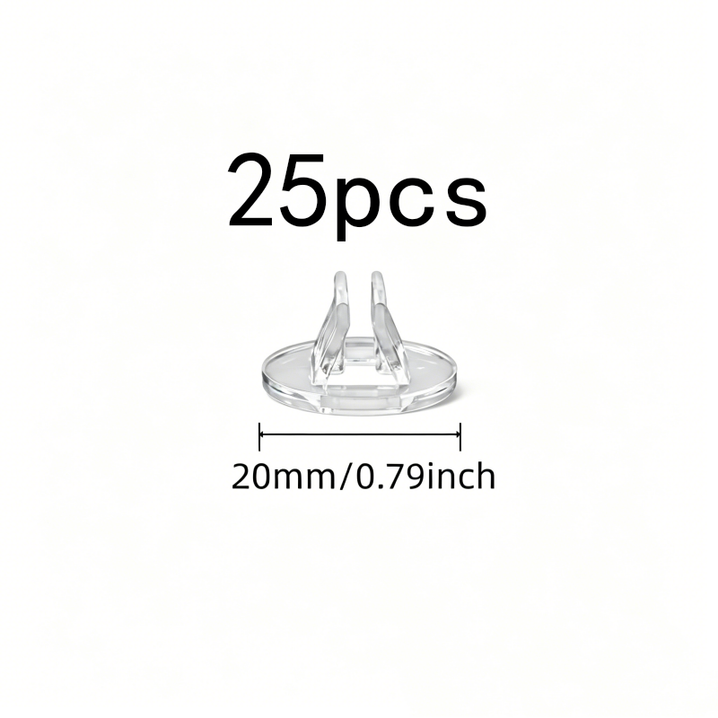 25 clipes transparentes para e - Board Game With Chips avaliação e preço
