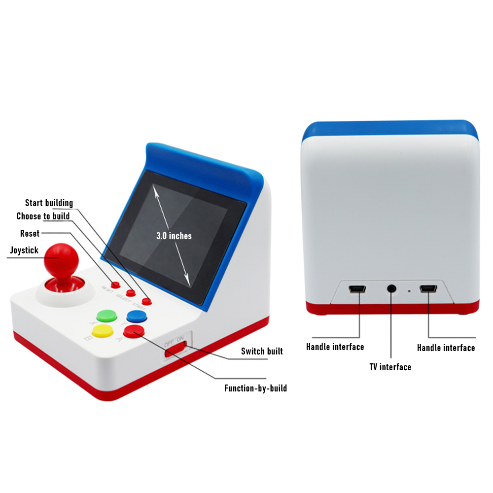 3inch 8Bit Retro Mini Estação  - Board Game Viral avaliação e preço