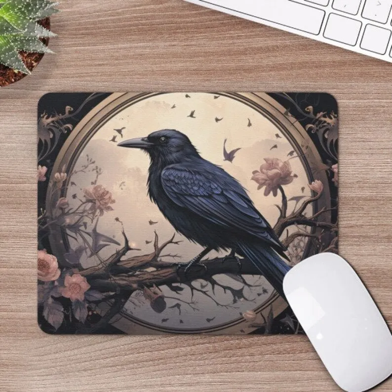 Dark Goth Raven Wildflowers Go - Board Game Zen avaliação e preço