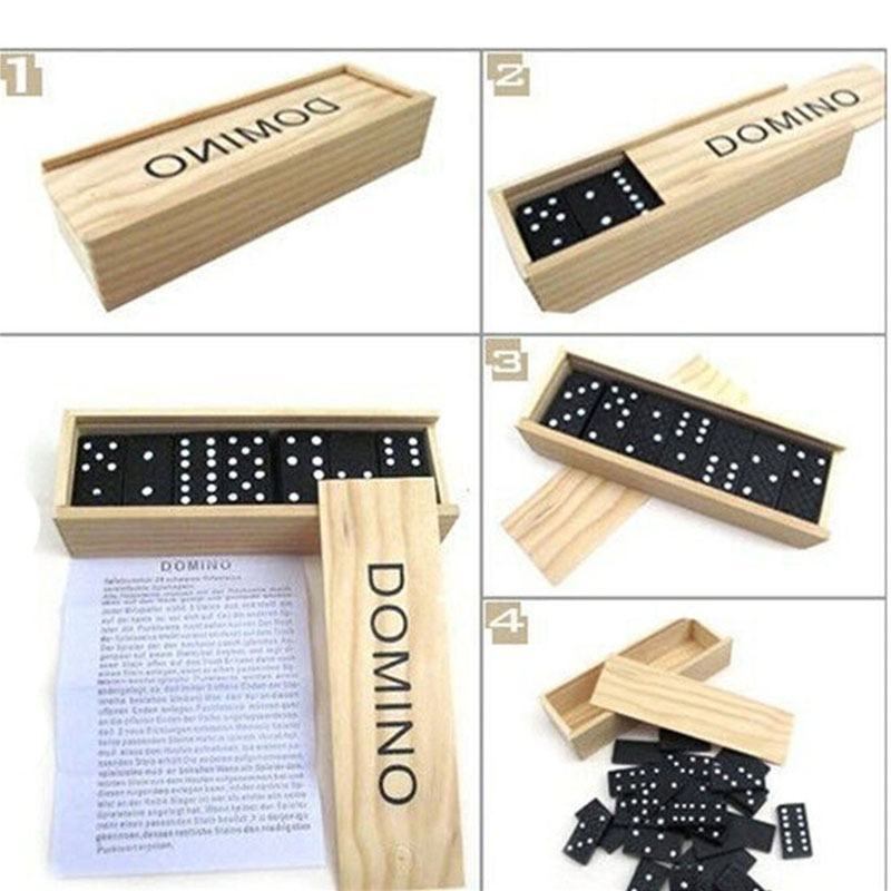 Conjunto de 28 peças de Dominó - Board Game Ludo avaliação e preço