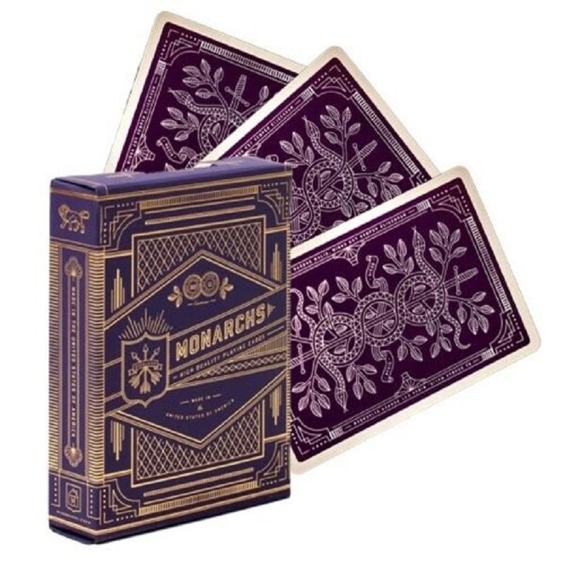 Cartas de jogo monarca roxa da - Board Game Viral avaliação e preço