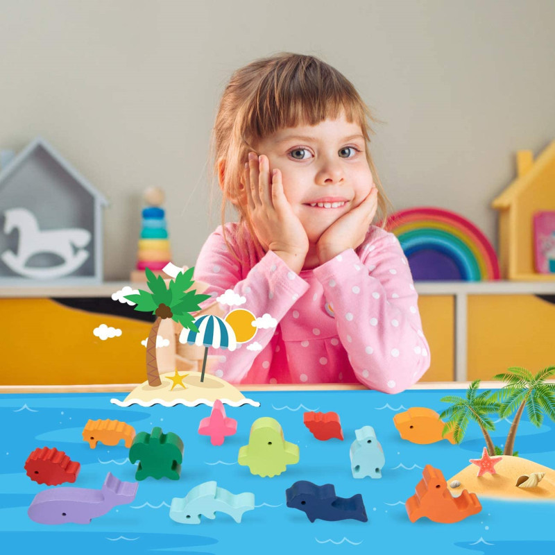 Novas crianças montessori bloc - Board Game Ideas avaliação e preço