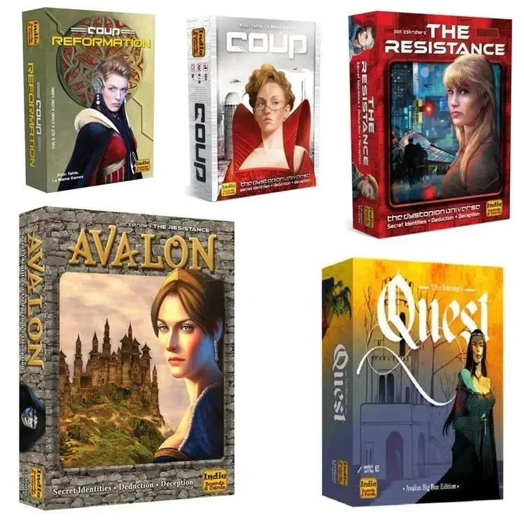 Jogo de tabuleiro a resistênci - Board Game Avalon avaliação e preço
