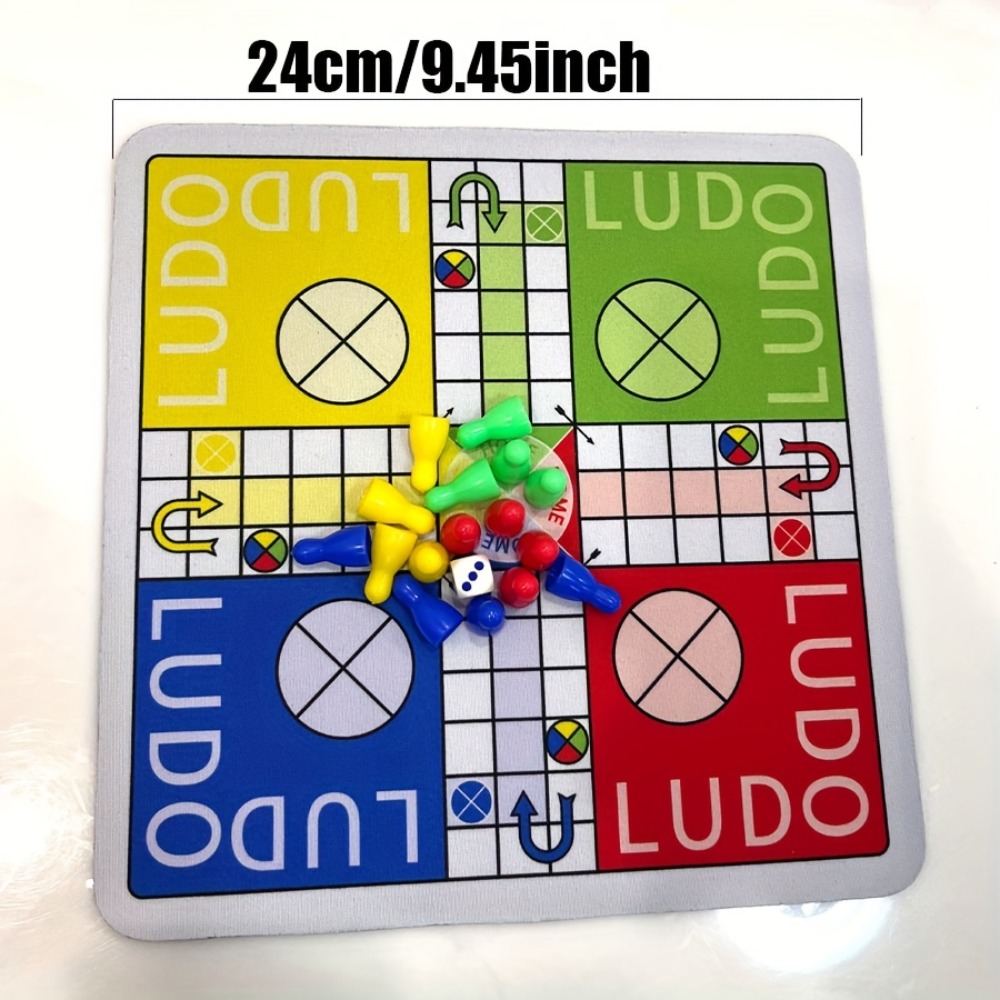 Tabuleiro de Jogo LUDO com Peç - Board Game Ludo avaliação e preço