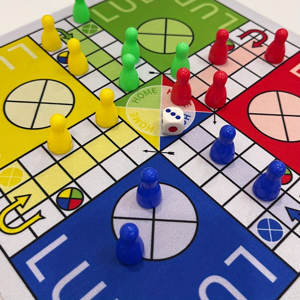 Tabuleiro de Jogo LUDO com Peç - Board Game Ludo avaliação e preço