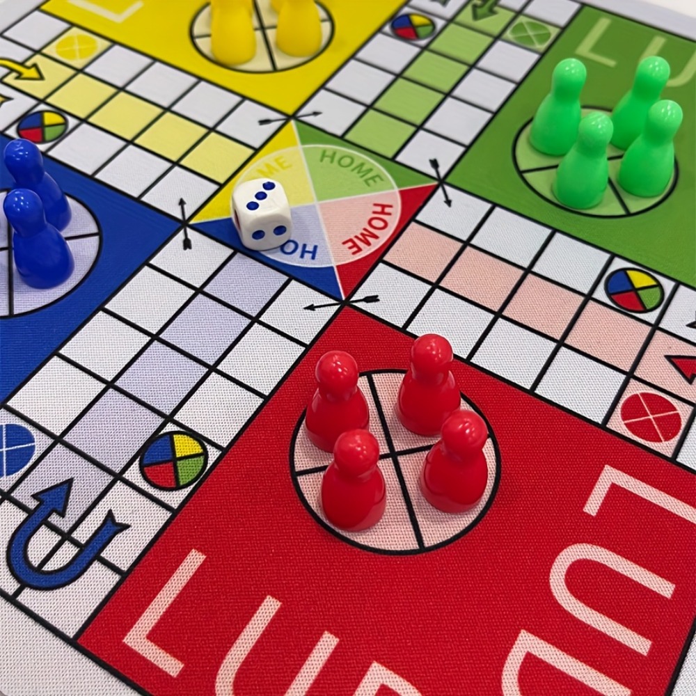 Tabuleiro de Jogo LUDO com Peç - Board Game Ludo avaliação e preço