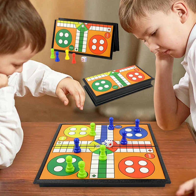 Conjunto de Jogos Portátil de  - Board Game Ludo avaliação e preço