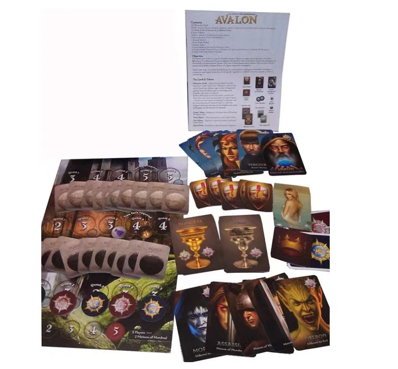 The Resistance Avalon Board an - Board Game Avalon avaliação e preço