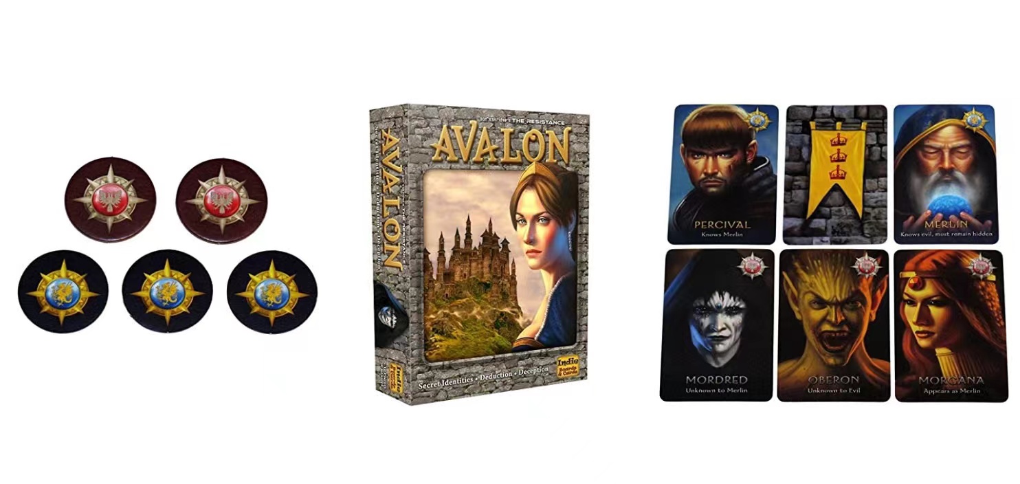 The Resistance Avalon Board an - Board Game Avalon avaliação e preço