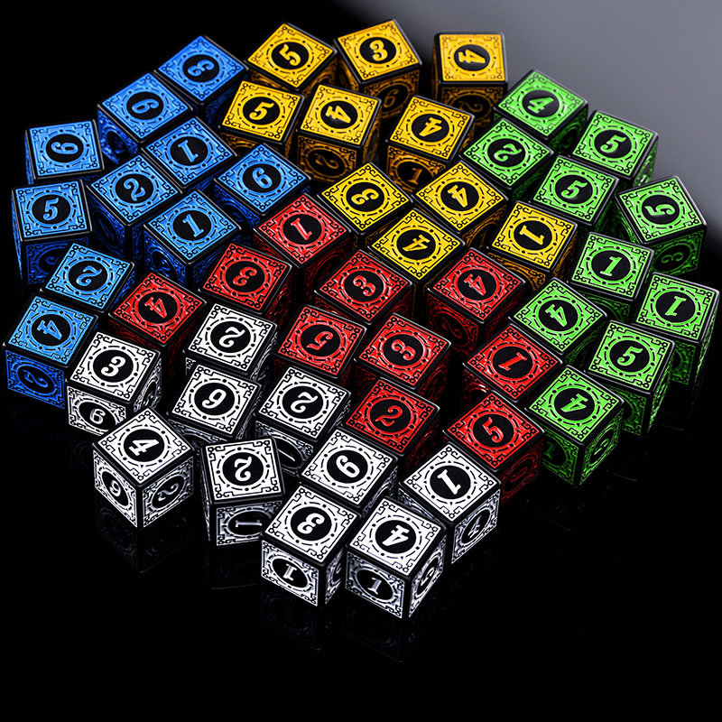 10 pçs/set conjunto de dados a - Board Game Viral avaliação e preço