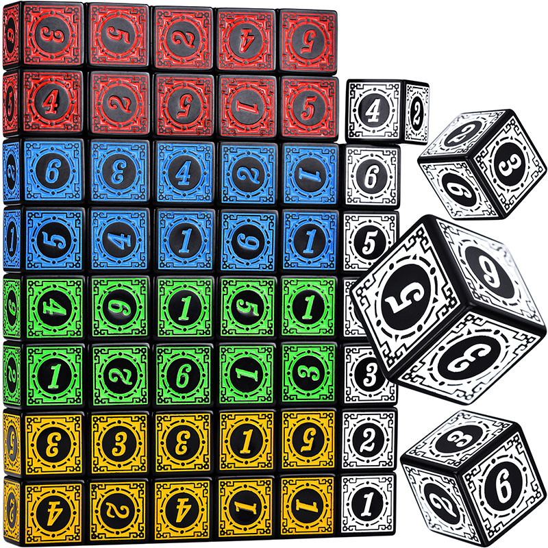10 pçs/set conjunto de dados a - Board Game Viral avaliação e preço