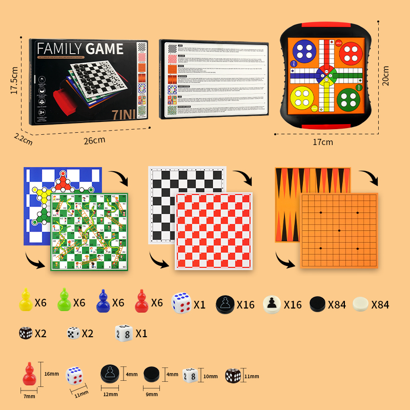 Conjuntos de Jogos de Tabuleir - Board Game Ludo avaliação e preço