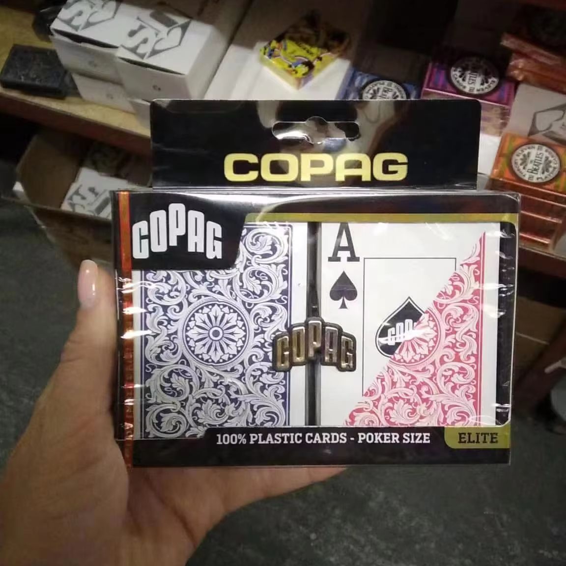 Cartas de Poker Copag Elite Ma - Board Game Viral avaliação e preço