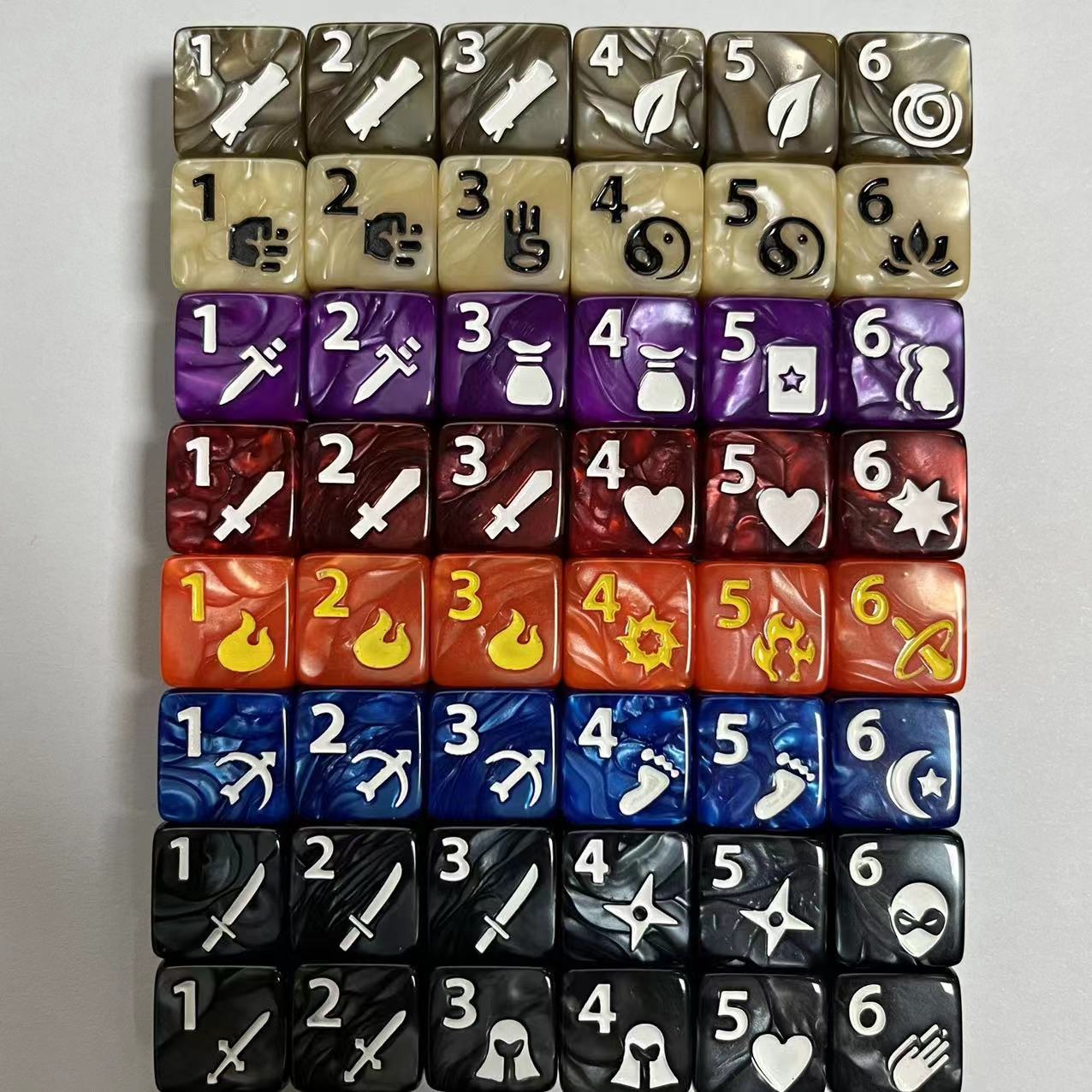 10 pçs conjunto de novo 16mm 6 - Board Game Ludo avaliação e preço