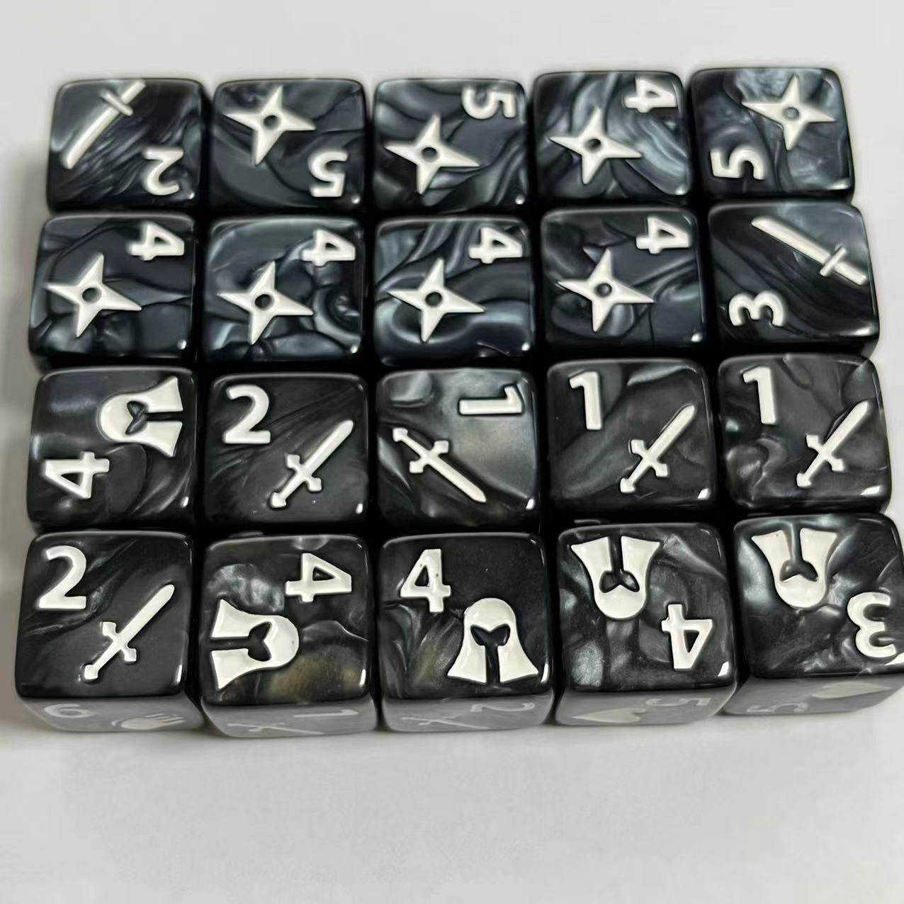 10 pçs conjunto de novo 16mm 6 - Board Game Ludo avaliação e preço